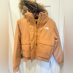 The North Face Camel Hooded Jacket